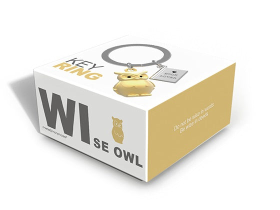 porte cles hibou metalmorphose 