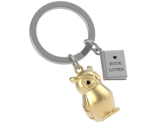 porte cles hibou metalmorphose 