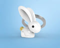 porte llaves conejo blanco metalmorphose MTM068 01 5404006034000