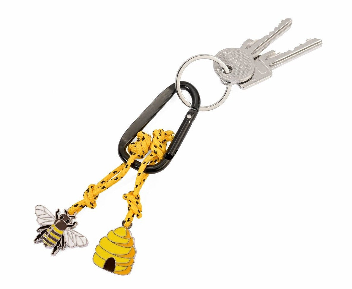 Porte clés Mousqueton Abeille Maja