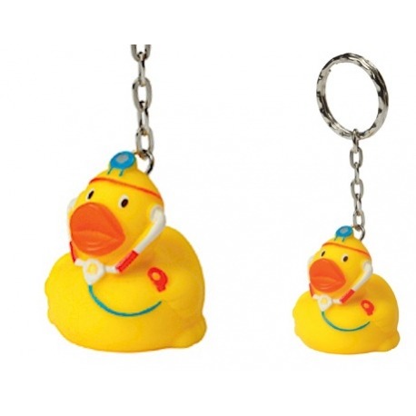 Porte-clés Canard Docteur Schnabels CoinCaillerie