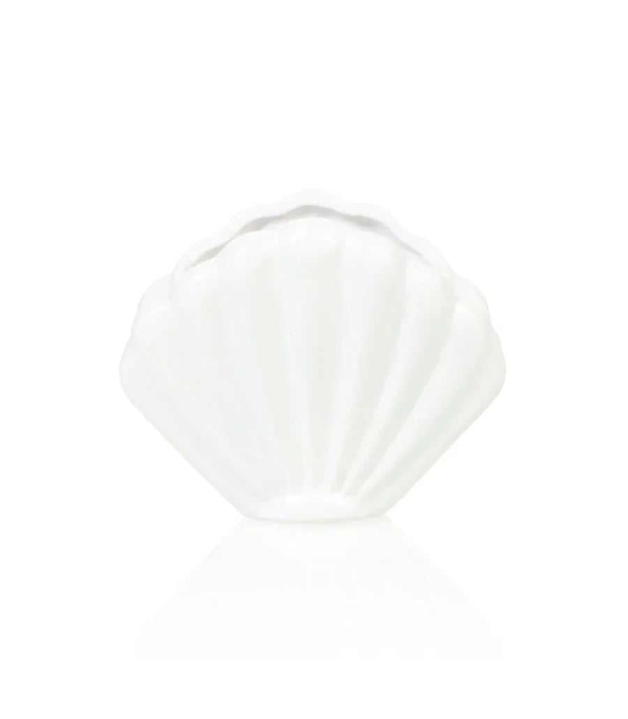 Pot de fleur Coquillage Blanc Bitten – Cache-pot original