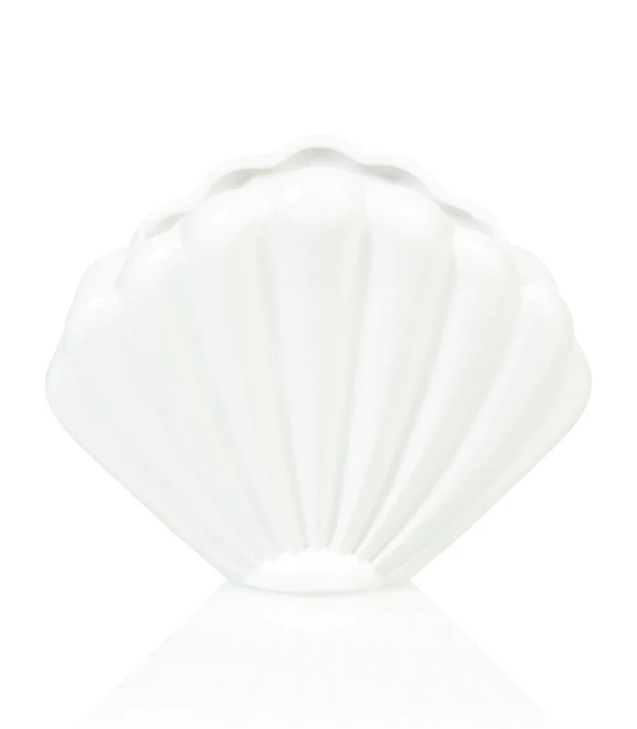 pot coquillage blanc 