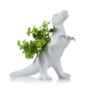 Pot de fleur Dinosaure Plantosaurus Rex Bitten – Cache-pot original