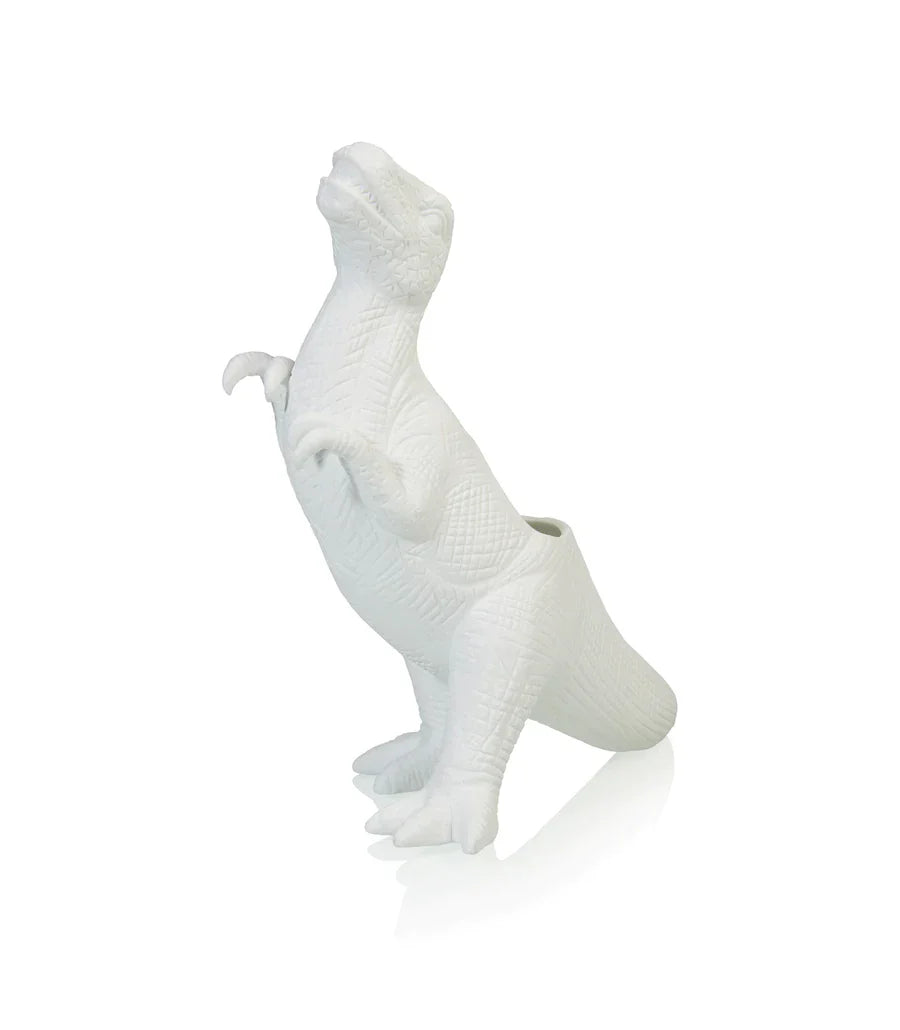 Pot de fleur Dinosaure Plantosaurus Rex Bitten – Cache-pot original