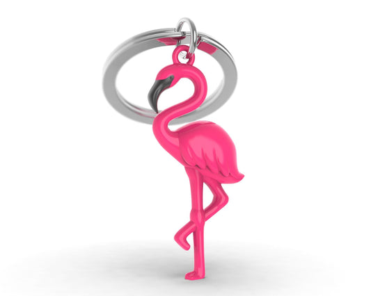 Ροζ μπρελόκ Flamingo