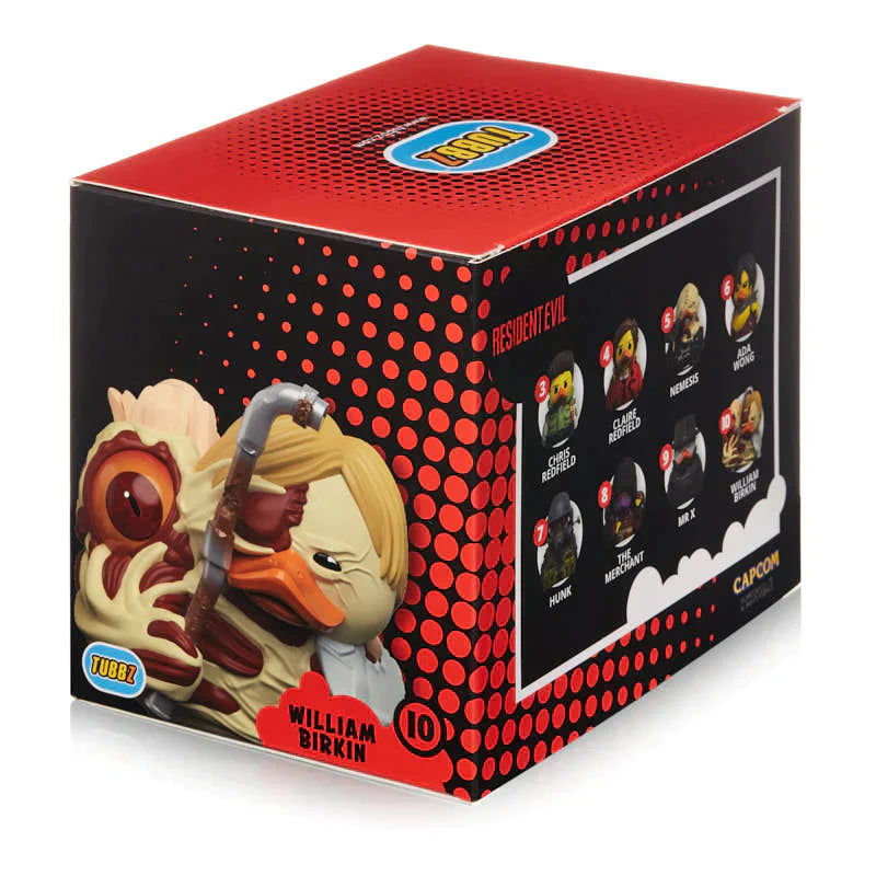 official resident evil william birkin tubbz boxed edition 