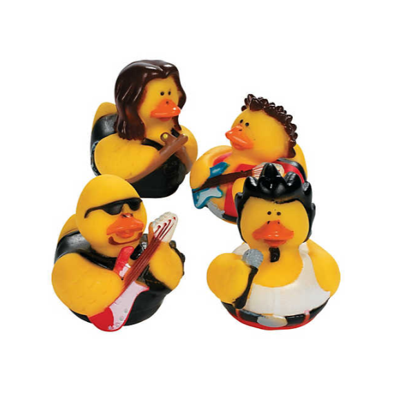 Banda de rock mini patos