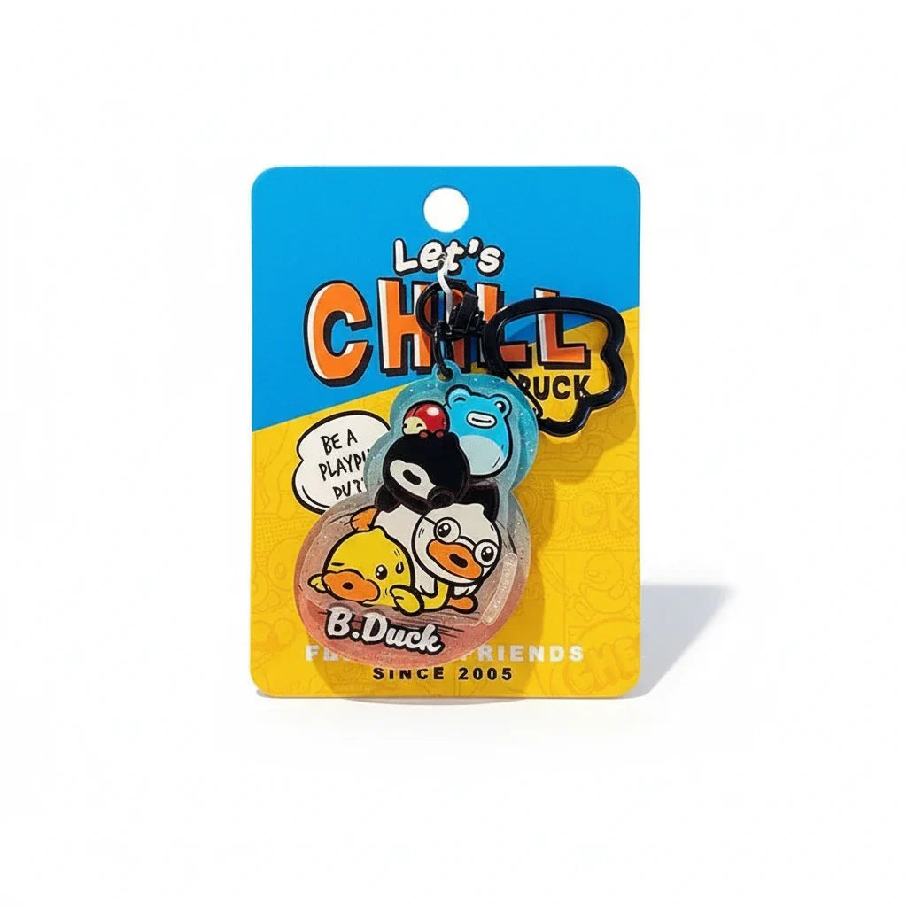 B.Duck & Friends 鸭子钥匙扣