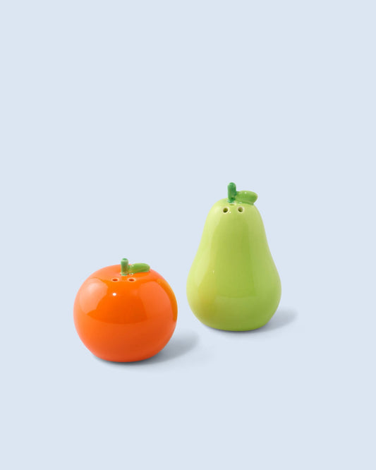 Salz und Pfeffer Orange Birne