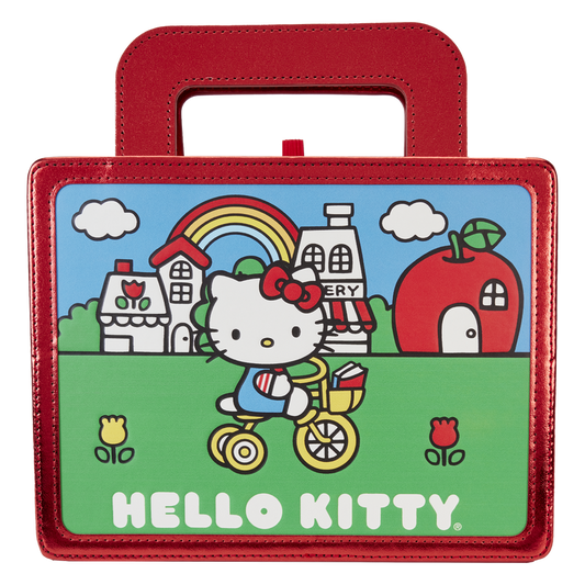 sanrio hello kitty 50th anniversary metallic lunchbox stationery journal SANJB0035 671803490659