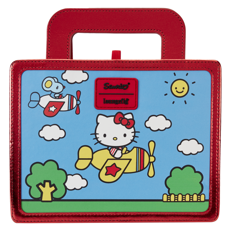 sanrio hello kitty 50th anniversary metallic lunchbox stationery journal 