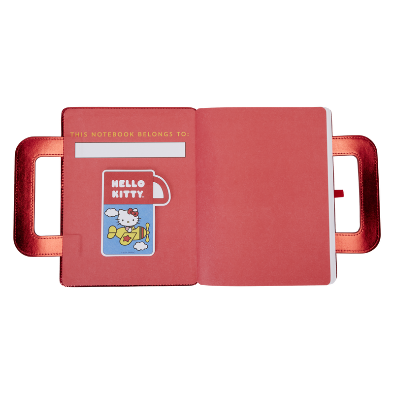 sanrio hello kitty 50th anniversary metallic lunchbox stationery journal 
