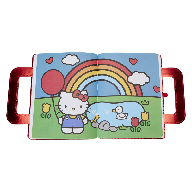 sanrio hello kitty 50th anniversary metallic lunchbox stationery journal 