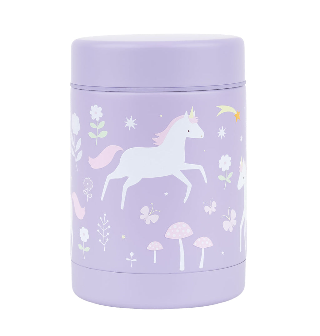 Pot alimentaire isotherme en inox - Unicorn Dreams – A Little Lovely Company