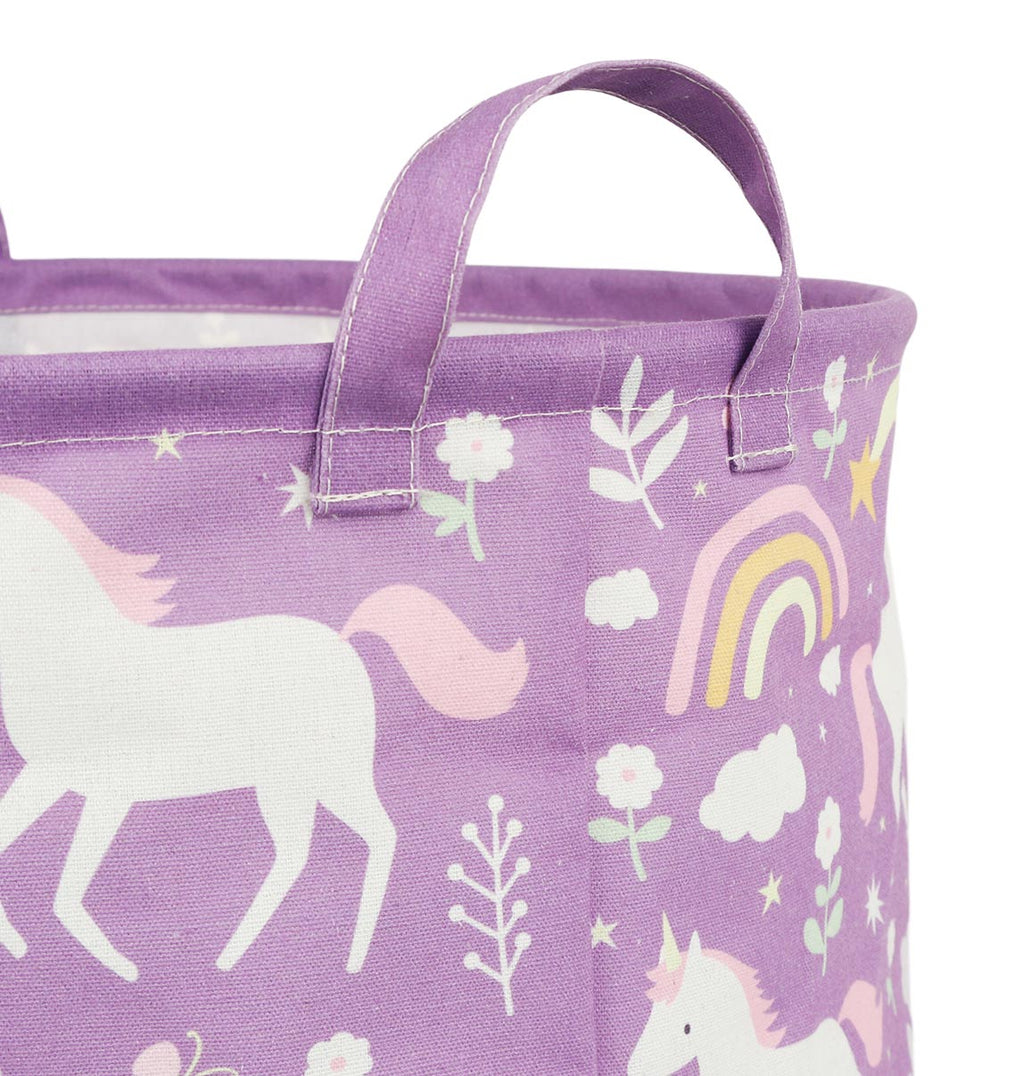 Panier de rangement - Unicorn Dreams – vue 3 – A Little Lovely Company