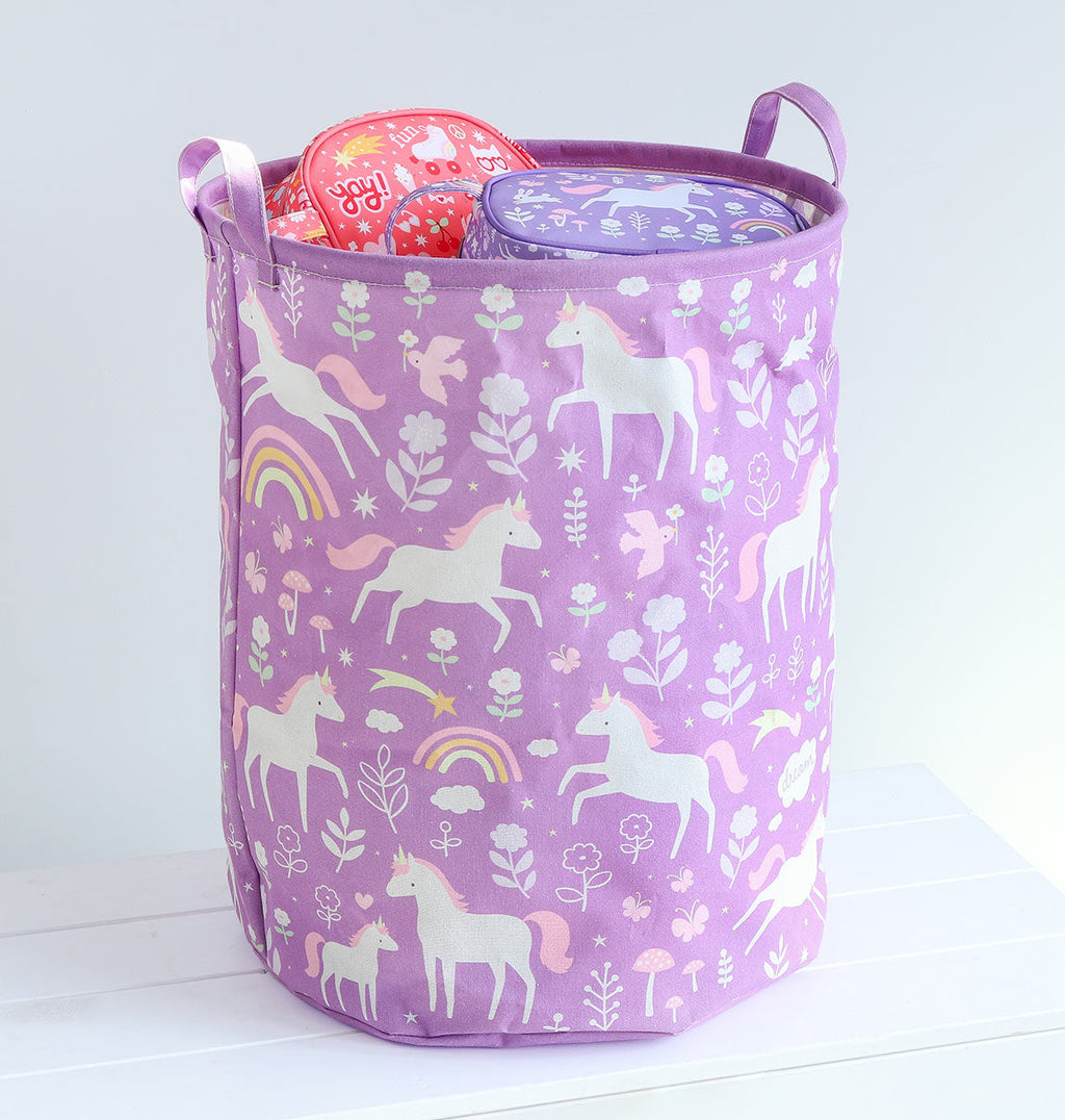 Panier de rangement - Unicorn Dreams – vue 5 – A Little Lovely Company