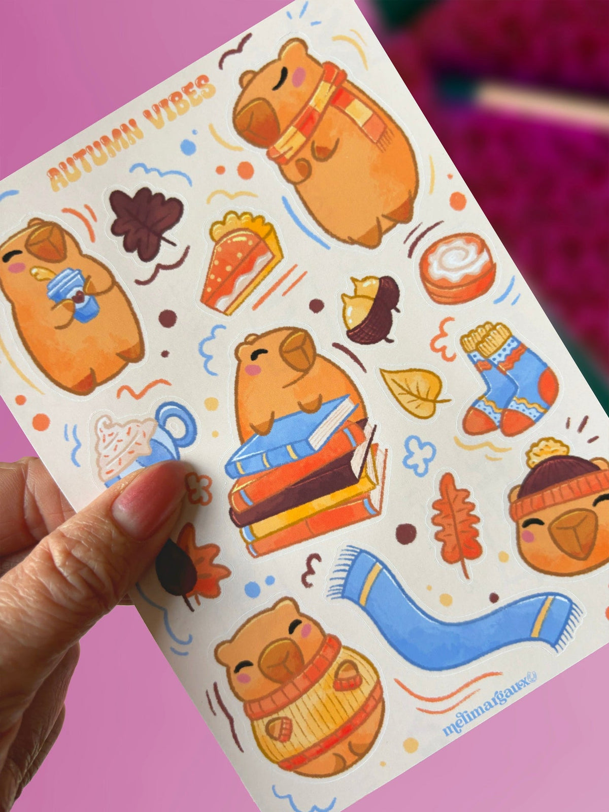 Autumn vibes | Stickersheet — vue 3