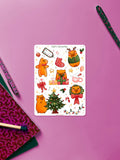 Capy Christmas | Stickersheet