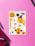 Happy Capybarween ! | Stickersheet