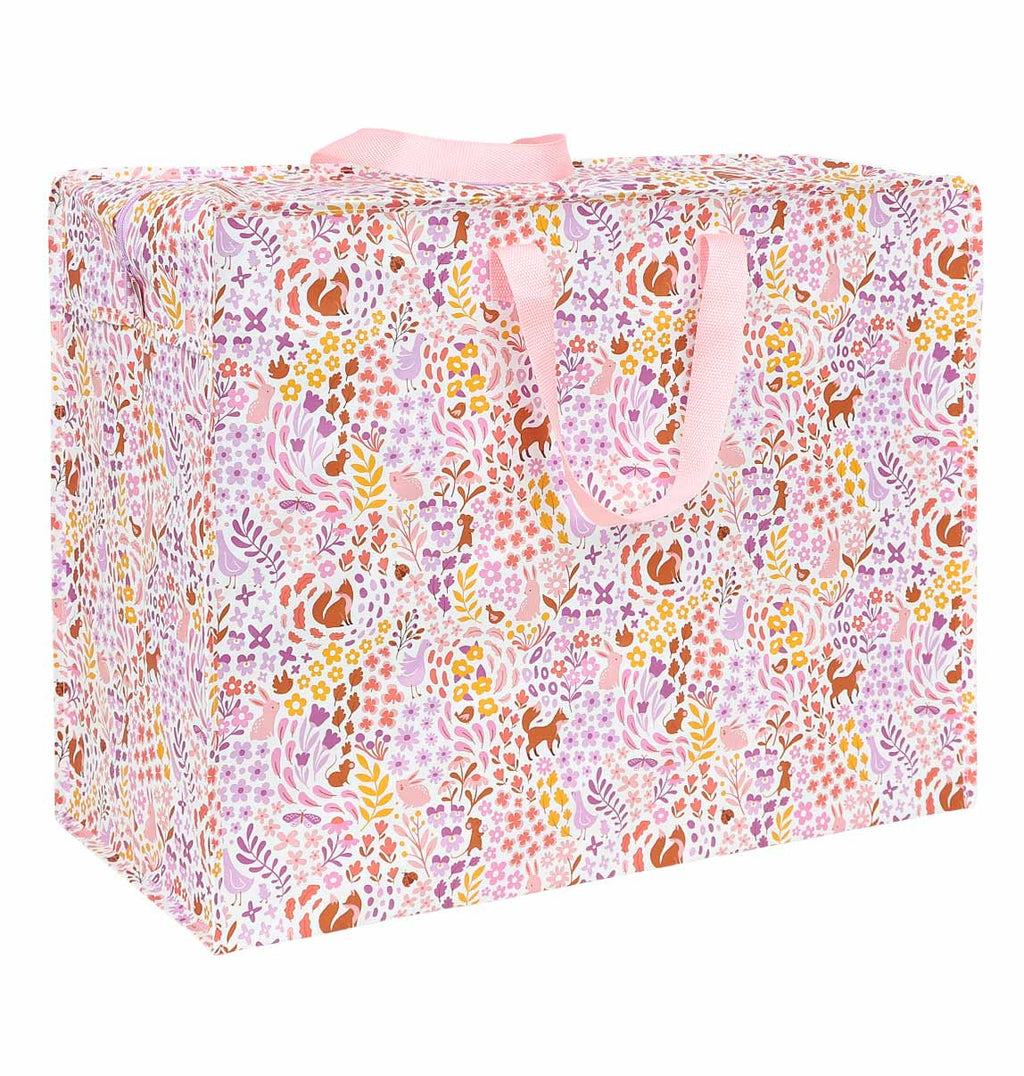 Grand sac de rangement XL - Jardin fleuri – A Little Lovely Company