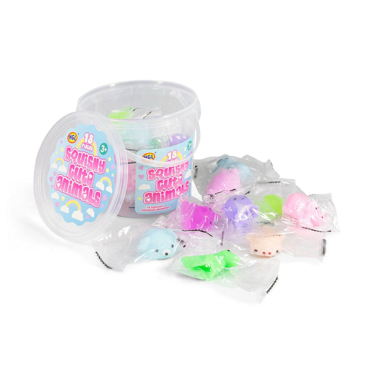 SQUISHY ANIMAUX MIGNONS EN BAIGNOIRE