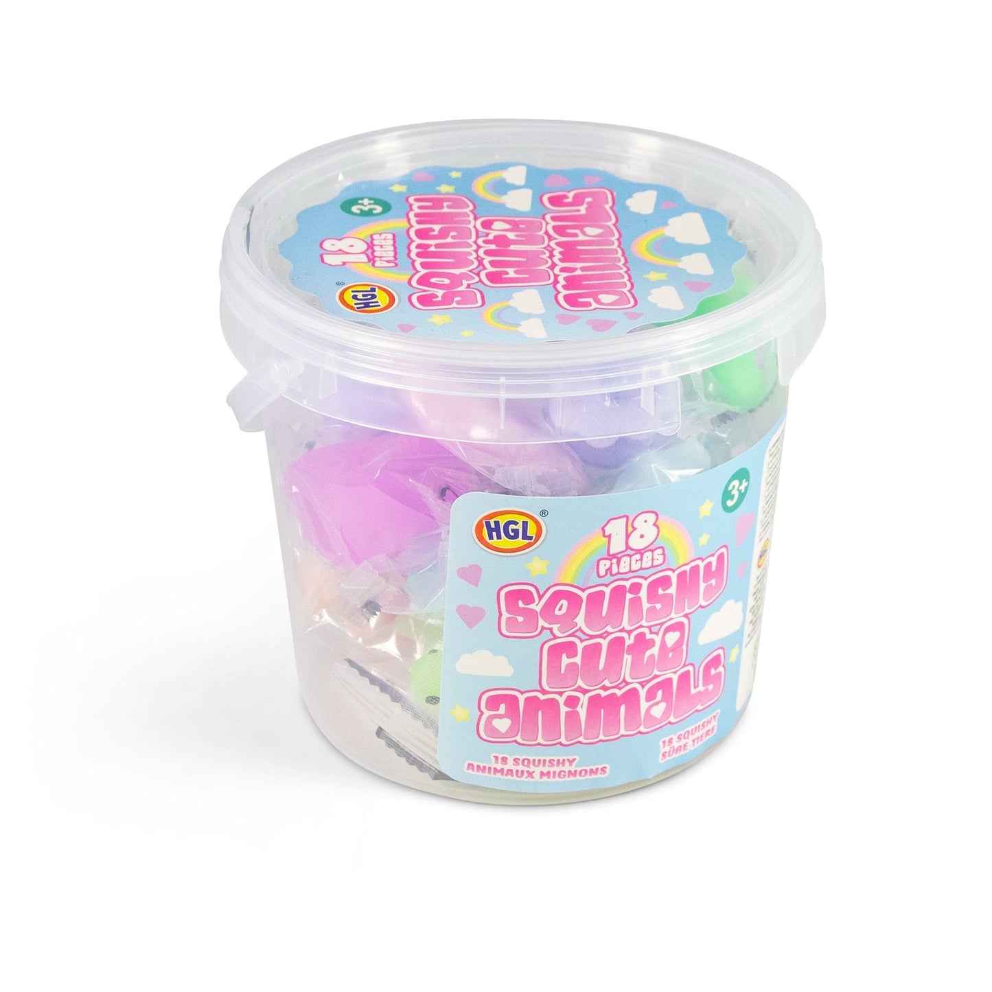 SQUISHY ANIMAUX MIGNONS EN BAIGNOIRE