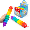 CHENILLE ARC-EN-CIEL À POUSSER ET À SUCCION LUMINEUX