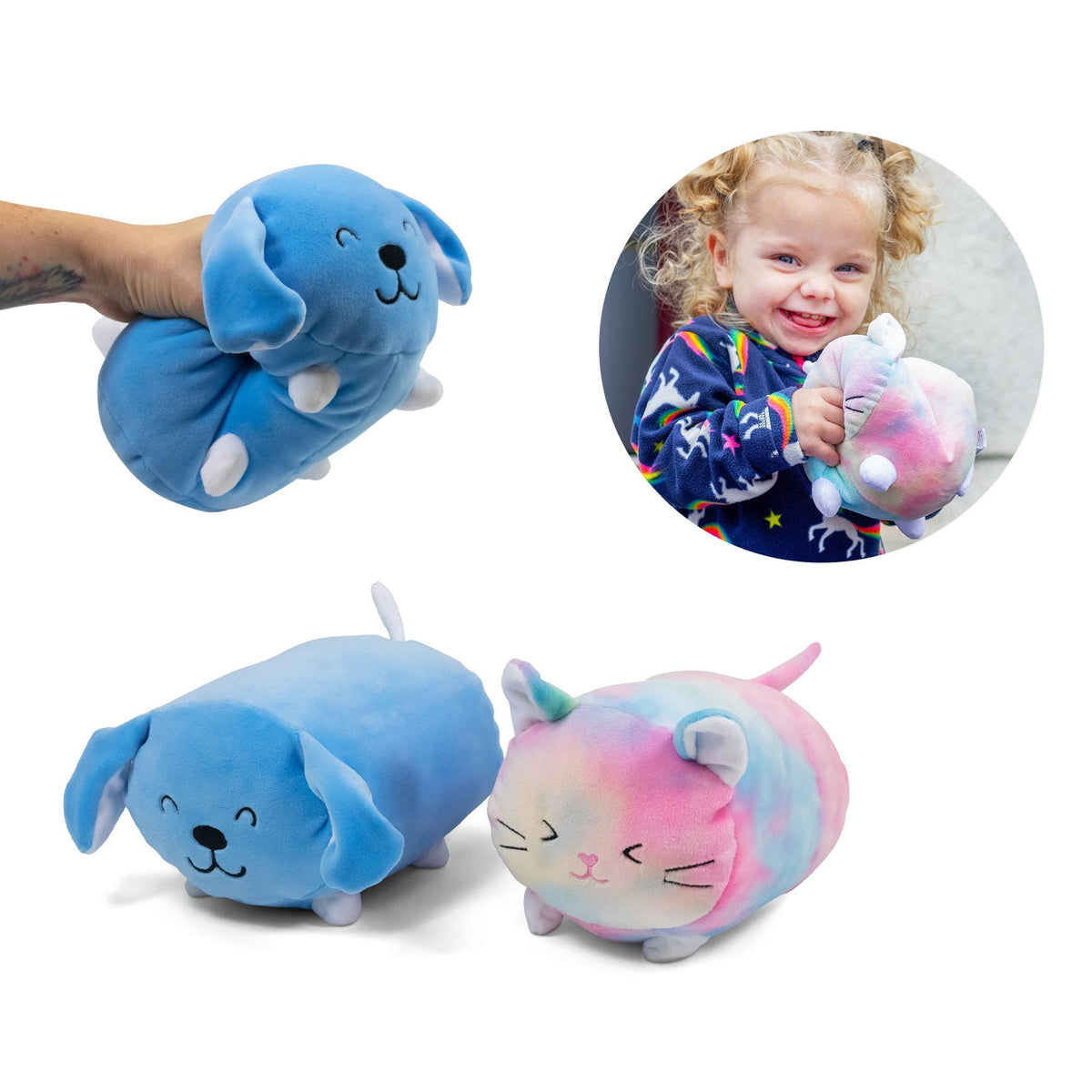 Peluche Chat et Chien – Modèle Assorti