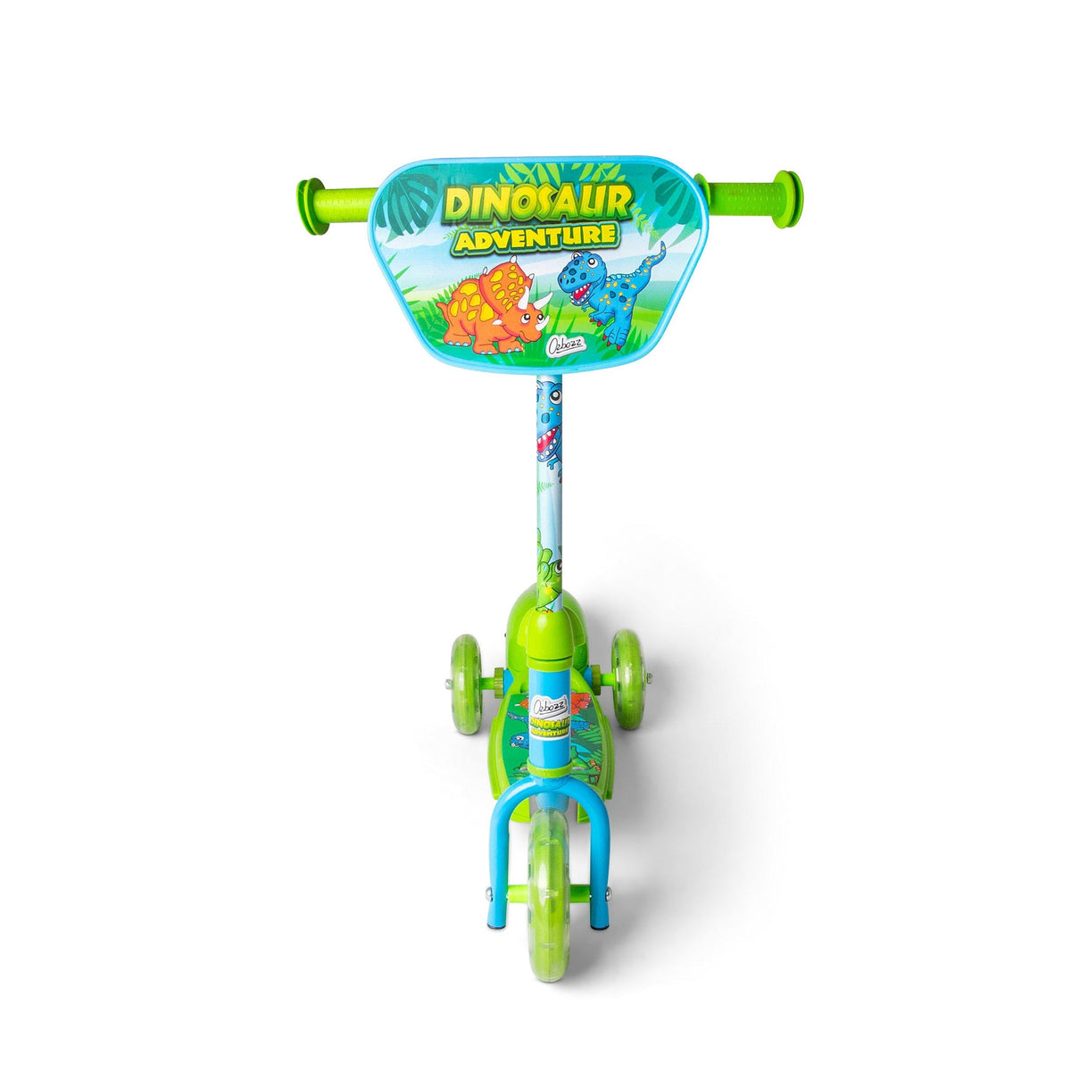 DINOSAURE À BULLES SCOOTER