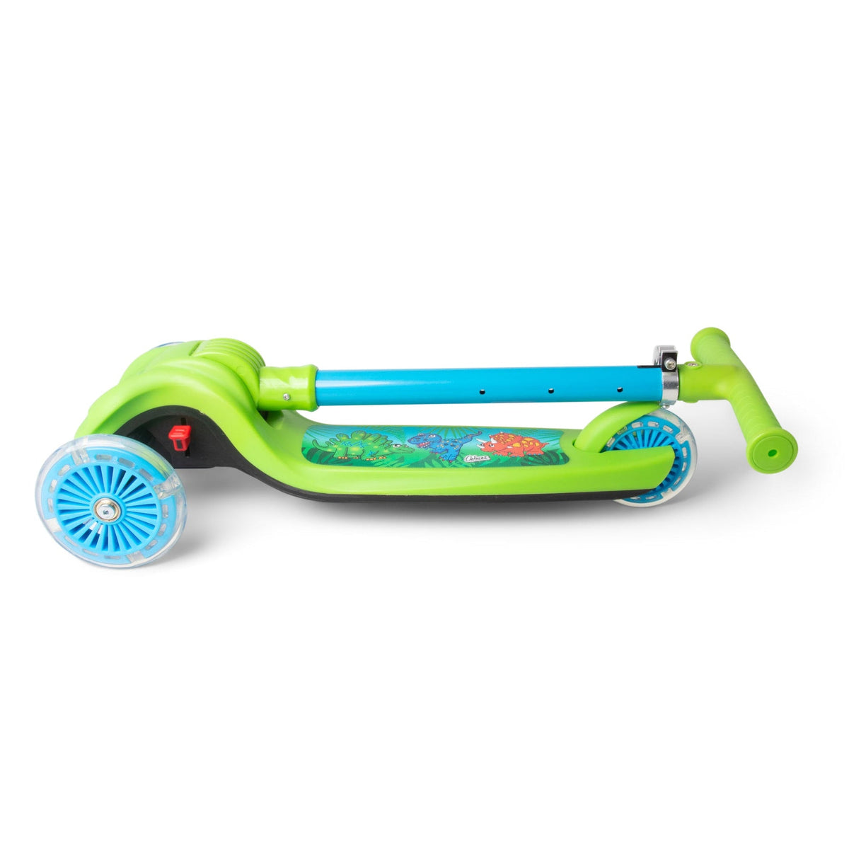 Trottinette lumineuse pliable Dinosaur Trail Twist