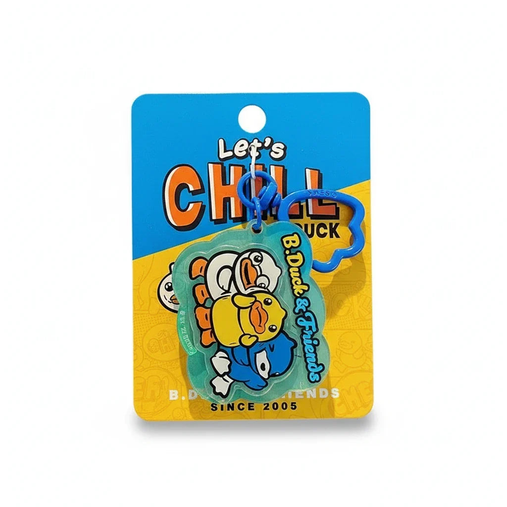 B.Duck & Friends 鸭子钥匙扣