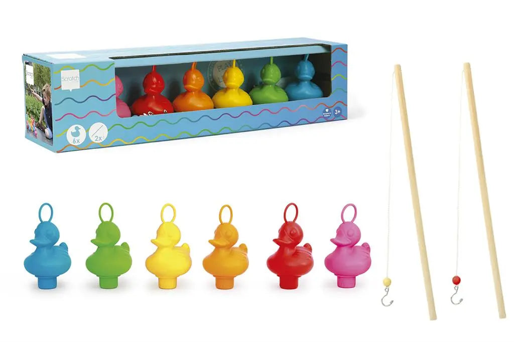 Coffret Canards de Pêche - Arc en Ciel Scratch CoinCaillerie