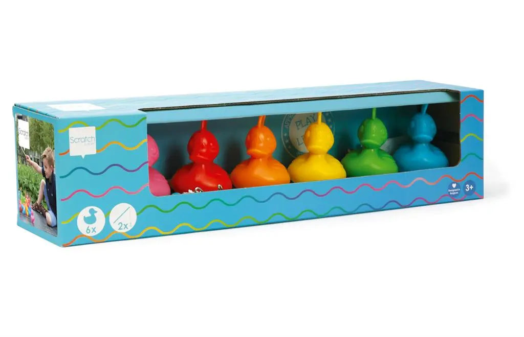 Coffret Canards de Pêche - Arc en Ciel Scratch CoinCaillerie