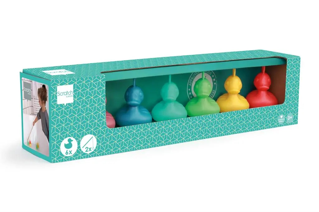 Coffret Canards de Pêche Corail Scratch | Jeux de peche a la ligne canard