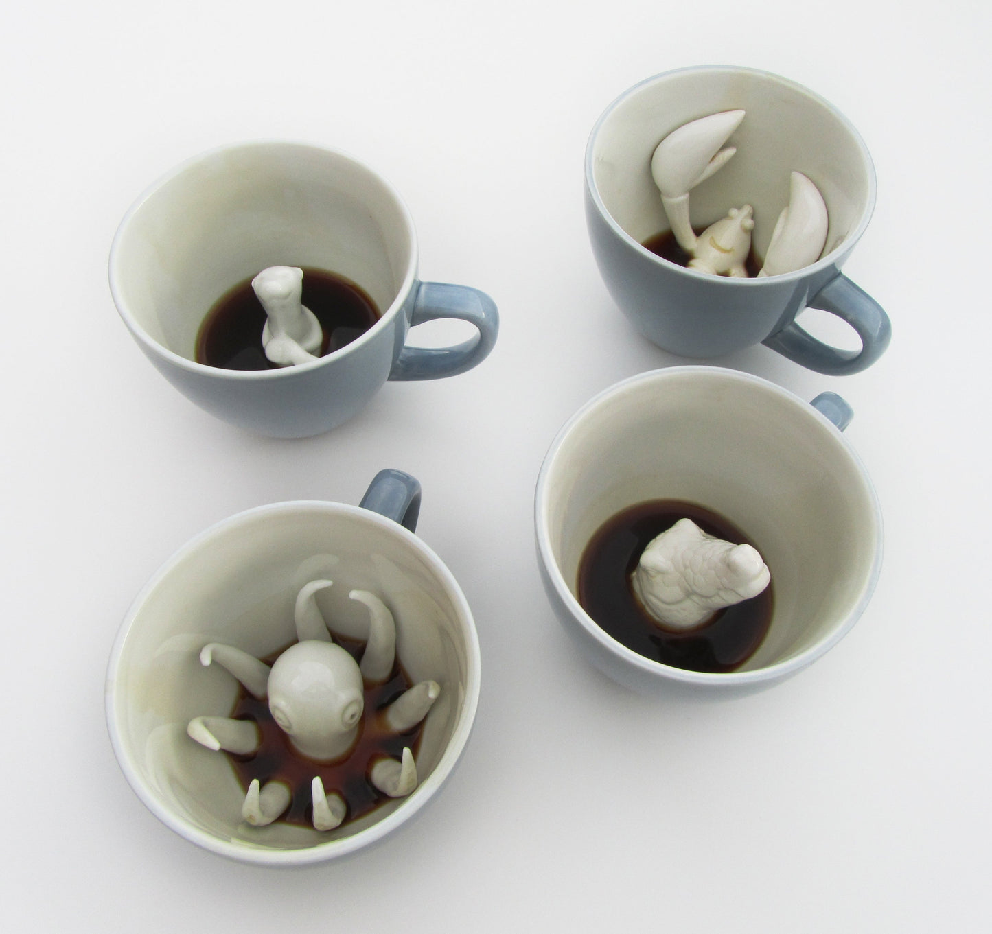 Mug 3D Creature cups Cool Design CoinCaillerie