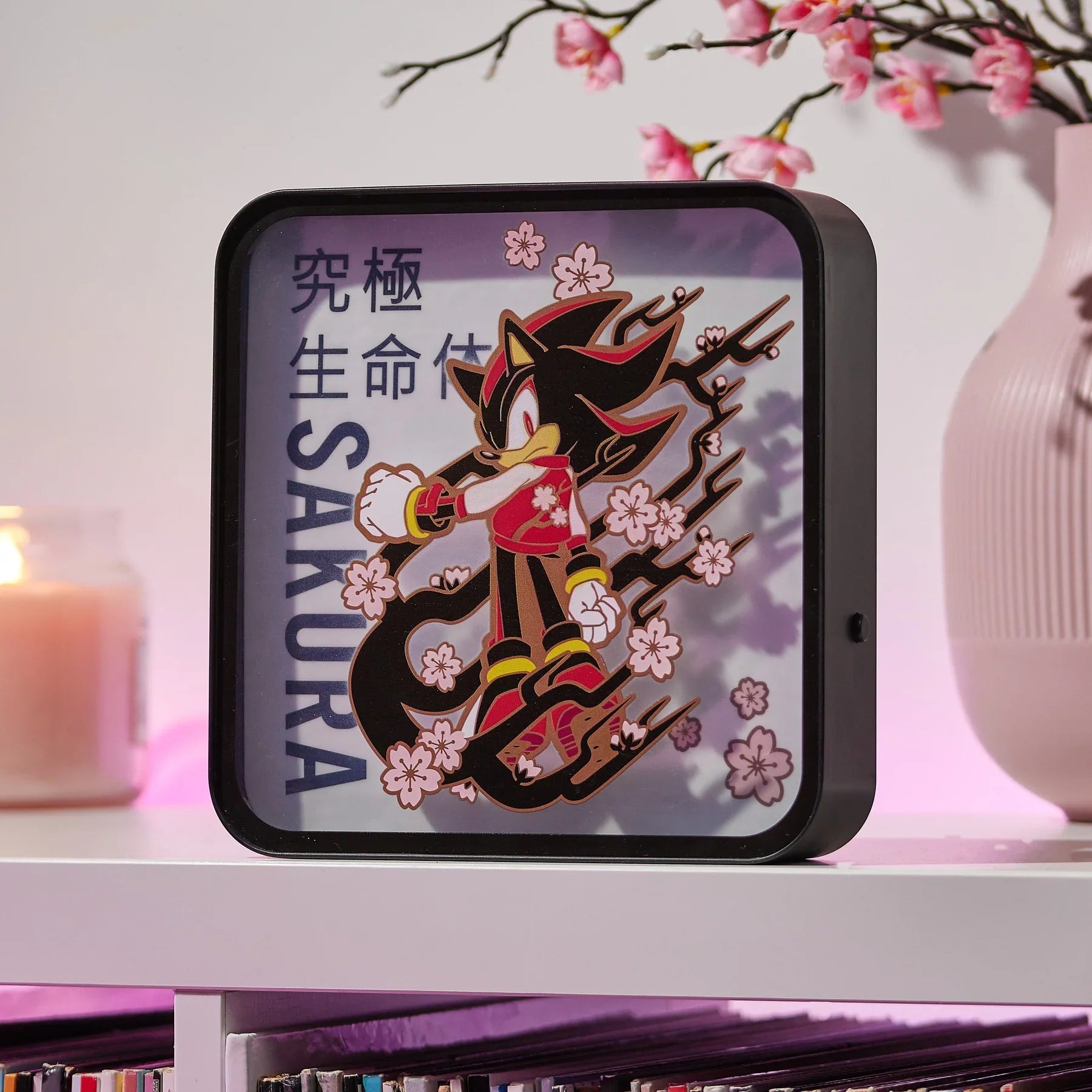 Lampe Sonic le Hérisson - Shadow Sakura
