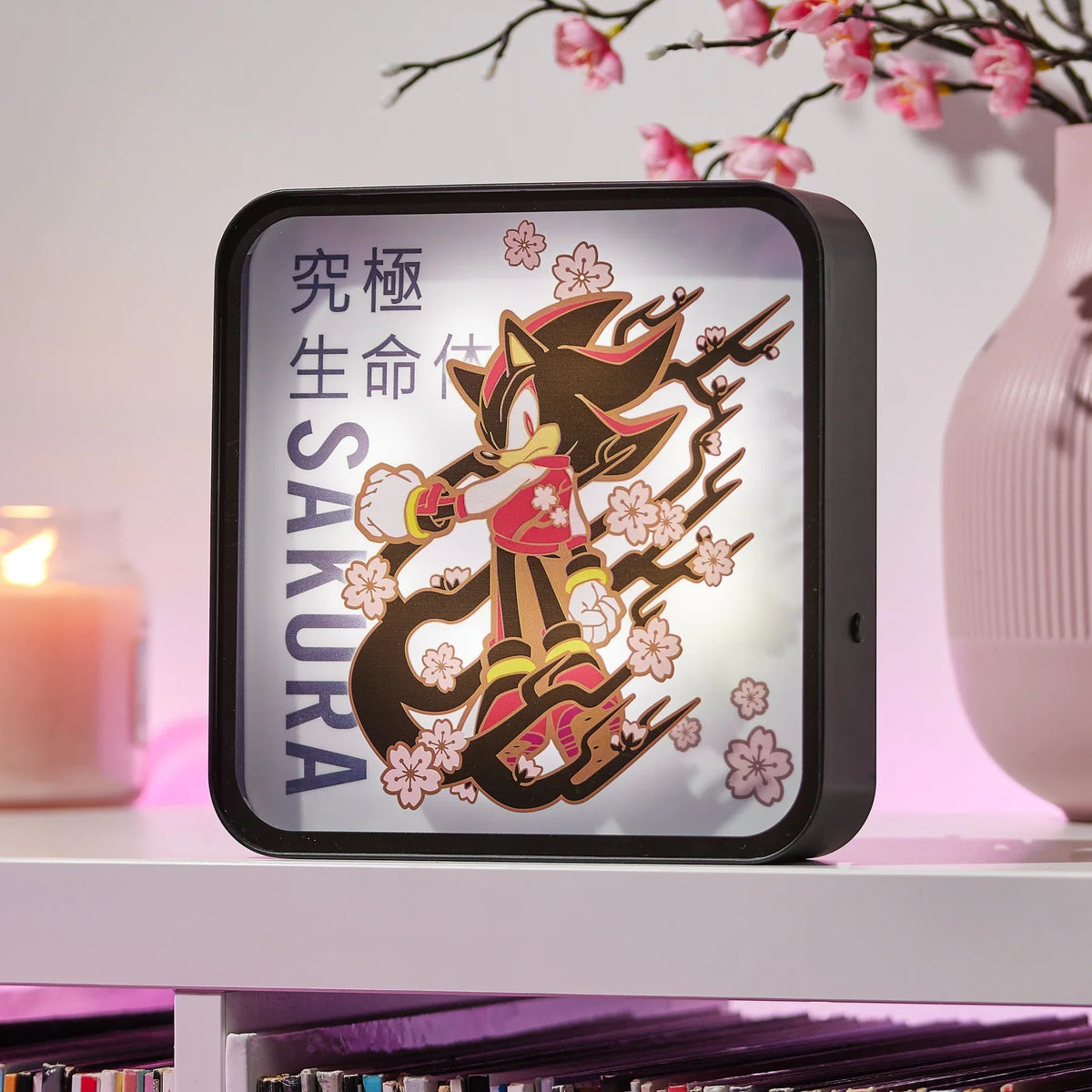 Lampe Sonic le Hérisson - Shadow Sakura
