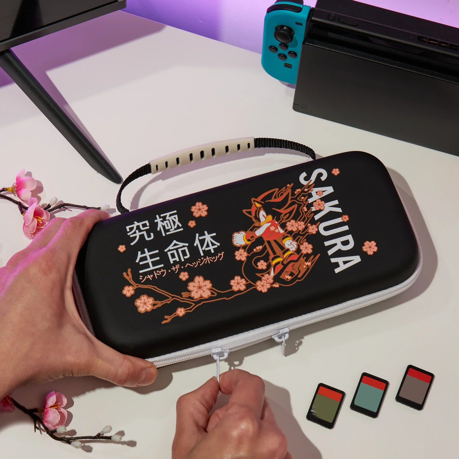 Étui Nintendo Switch Sonic le Hérisson - Shadow Sakura