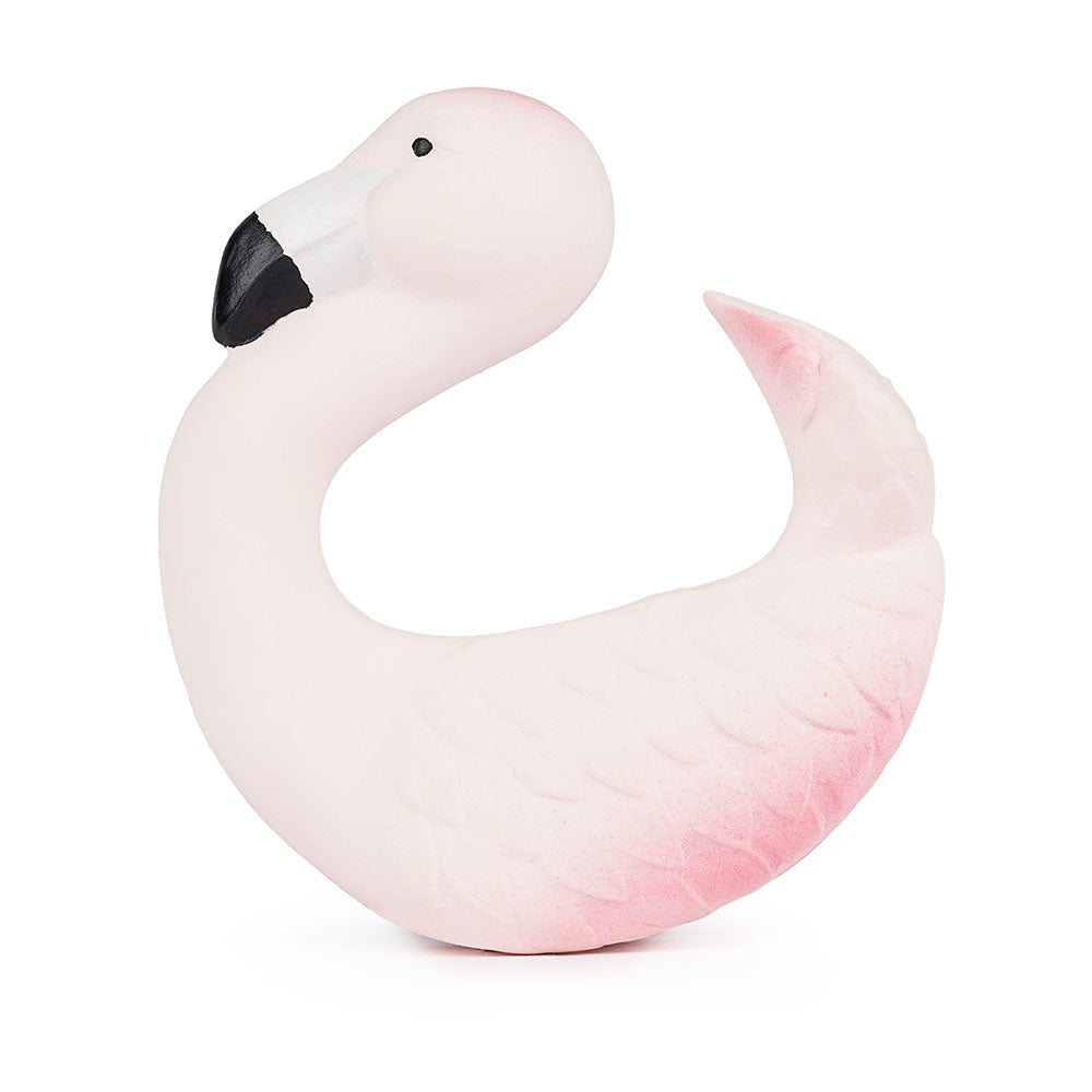 Sky le Flamant Rose – Jouet de bain et dentition bébé