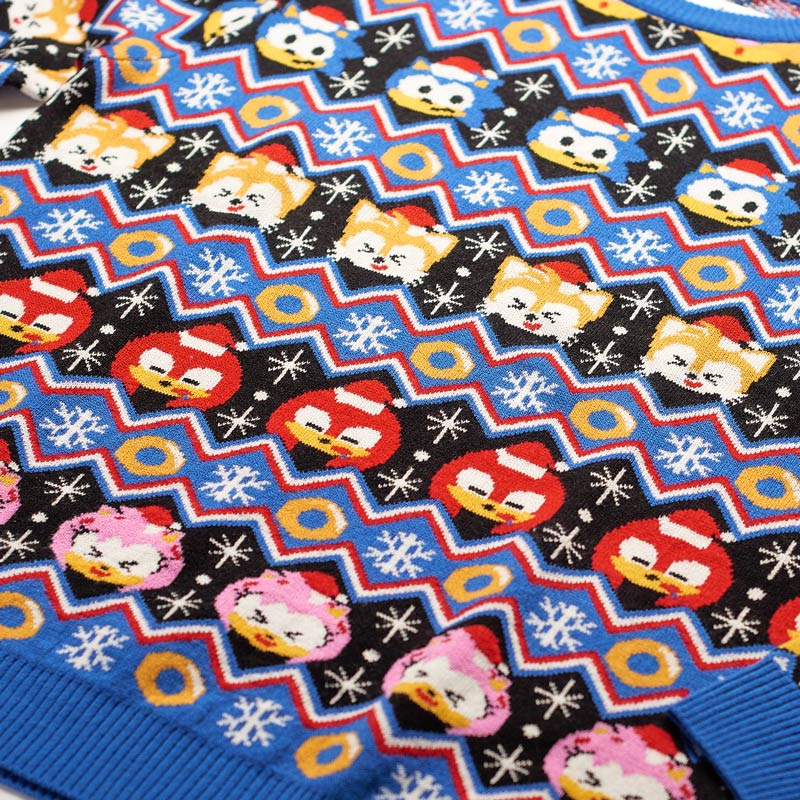 Pull de Noël Sonic