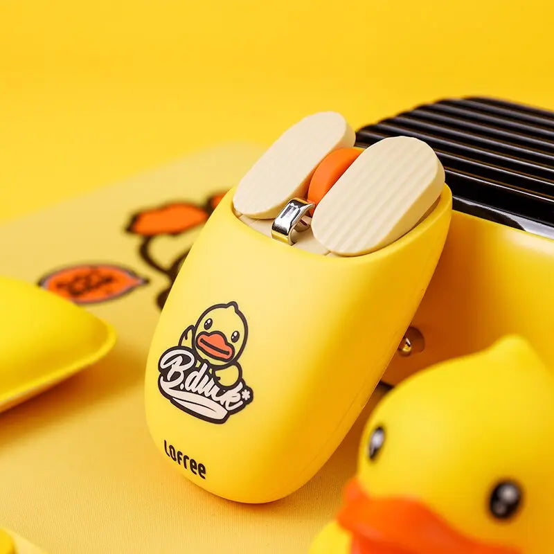 Souris sans fil Canard Jaune Lofree CoinCaillerie