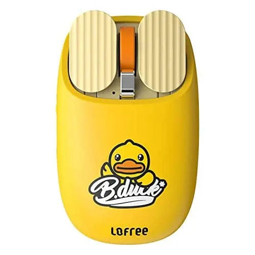 Souris sans fil Canard Jaune Lofree CoinCaillerie