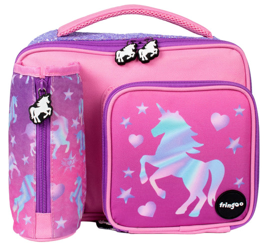 Sac repas carré – licorne Ombre