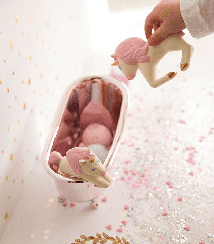 Stacy la Licorne – Jouet de bain et dentition bébé – vue produit 5