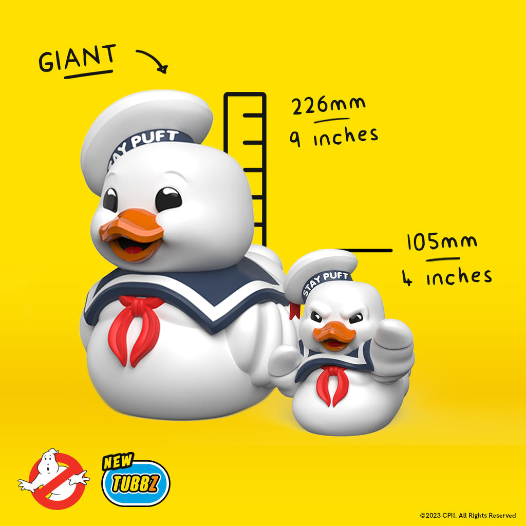 ghostbusters giant stay puft tubbz marshmallow scented giant xl edition 