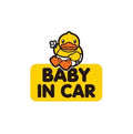 Autocollant de Voiture Canard Bébé à Bord B.Duck