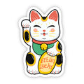 Sticker Chat Chanceux Maison