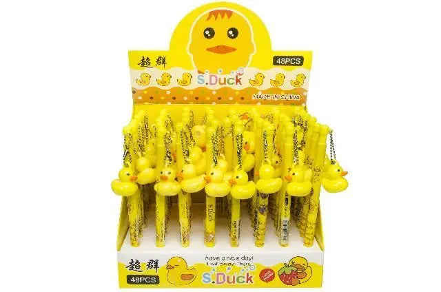 Stylo Canard Jaune LG Import CoinCaillerie