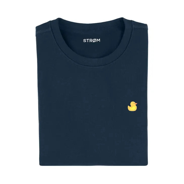 sweat bleu marine canard jaune strom 42814028